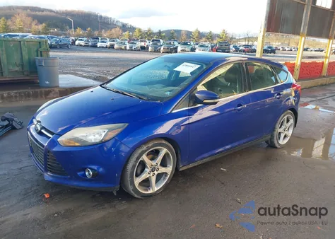 2013 Ford Focus Titanium from USA, damaged, VIN 1FADP3N2XDL330585